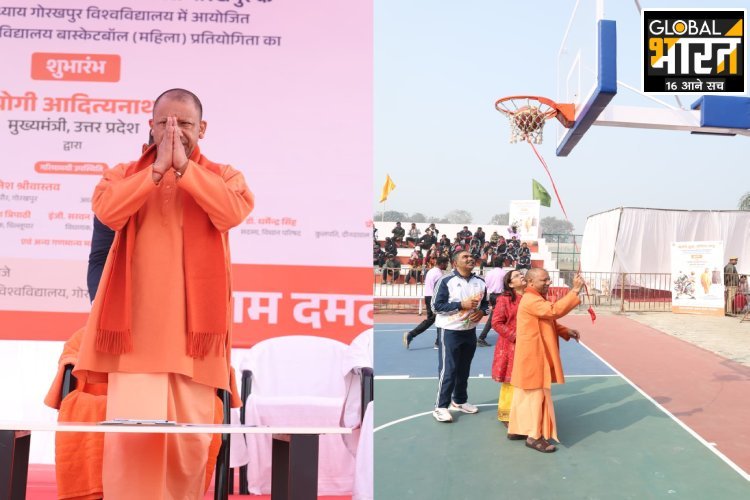 UP महिला बास्केटबॉल प्रतियोगिता का रोमांचक आगाज, CM योगी ने बढ़ाया खिलाड़ियों का हौसला