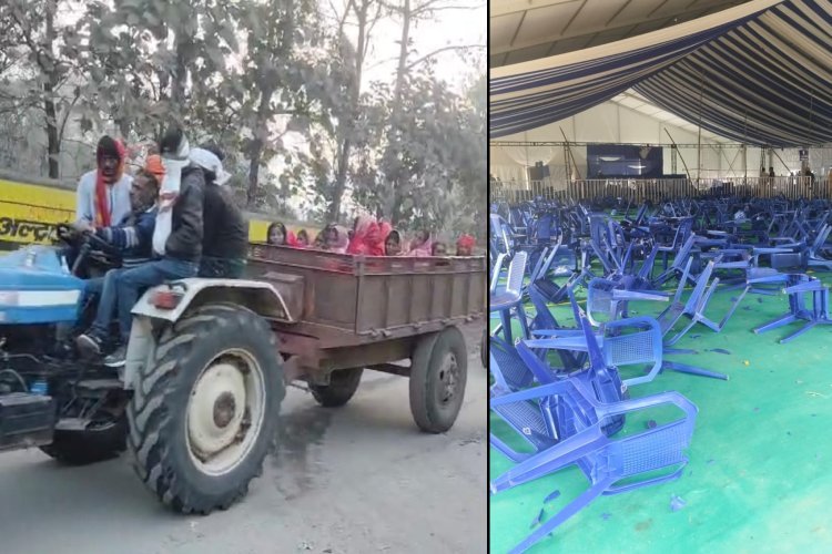 बड़कागांव: निजी कोल कंपनी की जनसुनवाई में भाला, तीर, हसुआ से हमला, तोड़-फोड़, कई लोग घायल