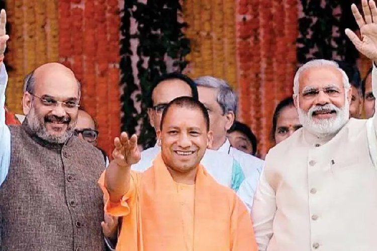 RSS के बाद शाह ने संभाला मोर्चा, योगी के नेतृत्व पर भरी मीटिंग में किया बड़ा ऐलान