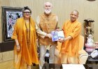 प्रख्यात अमेरिकी वैदिक विद्वान ने मुख्यमंत्री से मुलाकात, CM योगी को लेकर कह दी बड़ी बात