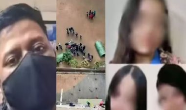 गाजियाबाद में 3 बहनों की मौत से पहले 2015 में पिता की लिव-इन पार्टनर ने भी छत से कूदकर की थी आत्महत्या