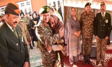 कौन हैं सूबेदार परवेज अहमद जिन्हें आर्मी चीफ ने लगाया गले, वीडियो हो गया वायरल