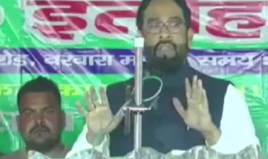 ओवैसी की पार्टी के नेता ने दिया ''हम दो, हमारे दो दर्जन'' का नारा, कहा- उनके पिता के 72 पोते-पोतियां