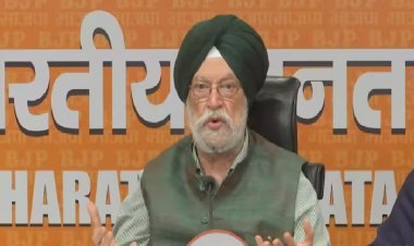 हरदीप पुरी ने राहुल गांधी पर किया पलटवार, बताया क्यों, कब और कैसे हुई थी एपस्टीन से मुलाकात