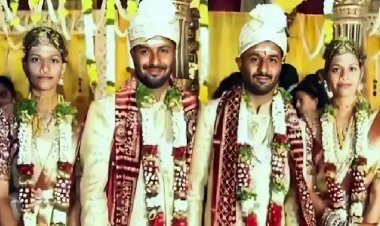 जब जुड़वां भाइयों की जुड़वां बहनों से हुई शादी, कौन किसकी दुल्हन, कौन किसका दूल्हा, लोगों के लिए पहचानना मुश्किल