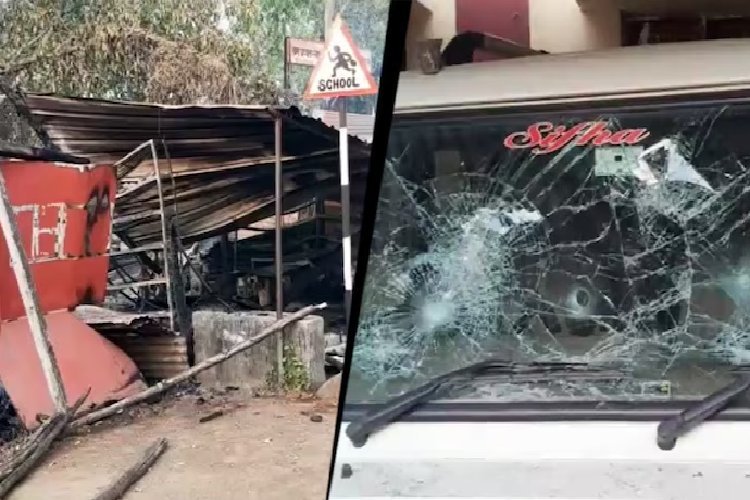 गाय के साथ कुकर्म का वीडियो वायरल, भीड़ ने आरोपी की पंक्चर दुकान जलाई, कई वाहन भी आग के हवाले