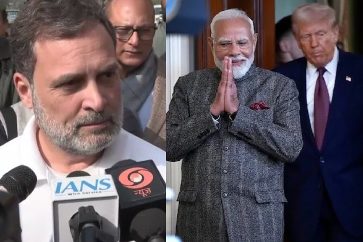 ''PM मोदी ने देश को बेच दिया है...'' राहुल गांधी का US ट्रेड डील पर बड़ा आरोप
