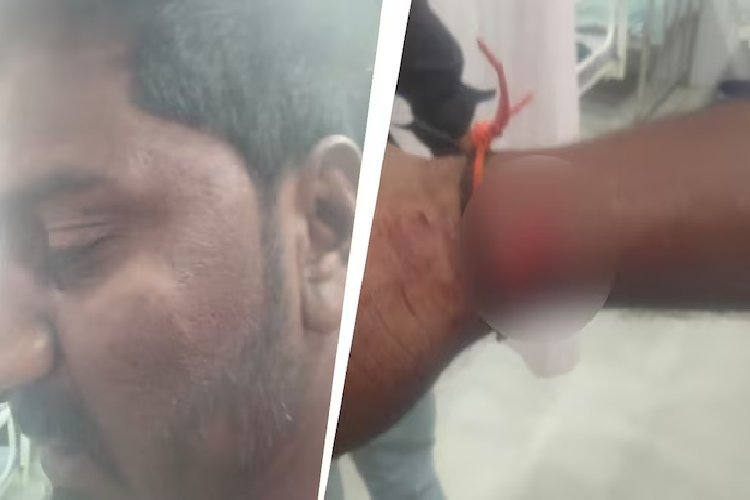 मुस्लिम दोस्त की पत्नी के साथ घूम रहे हिंदू युवक पर भीड़ ने किया हमला, पीट-पीटकर किया अधमरा