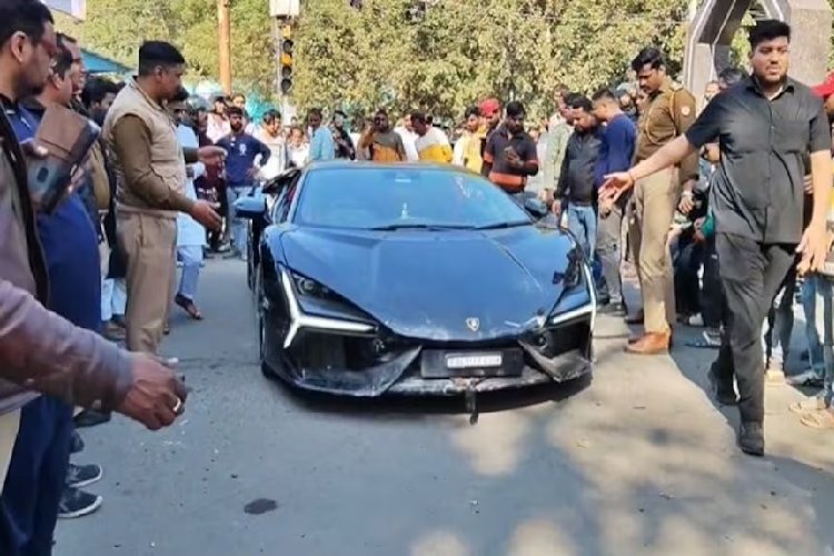 कानपुर लग्जरी कार एक्सीडेंट मामले में थाना प्रभारी पर बड़ा एक्शन, अज्ञात नाम से दर्ज की थी FIR 