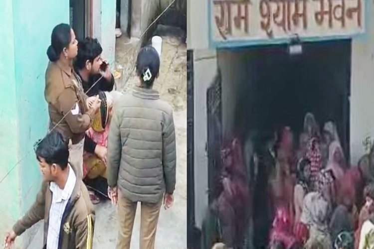 मथुरा में एक ही परिवार के पांच लोगों की मिली लाशें, दीवार पर लिखा रहस्यमयी संदेश!