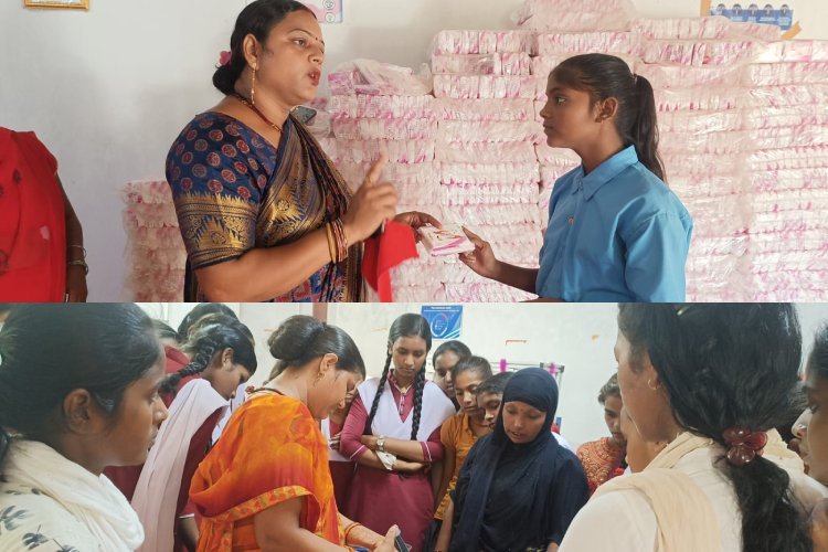 6 रुपए में पैड, कई महिलाओं को रोजगार, भोजपुर में पैड वाली मुखिया की 'संगिनी' मुहिम ने बदली जिंदगियां