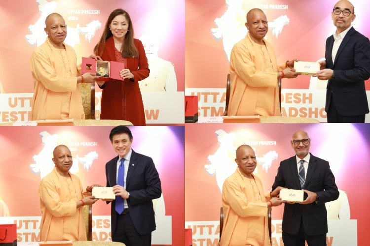 सिंगापुर में डीबीएस बैंक की सीईओ के साथ CM योगी की बैठक, इन मुद्दों पर हुई चर्चा...