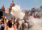 एक पक्ष का हेप्पी होली, दूसरे पक्ष को बिल्कुल न भाया, संभल में इसी बात पर सिर फुटव्वल