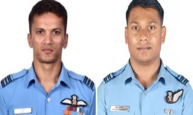 असम में सुखोई जेट क्रैश होने से वायु सेना के 2 पायलट शहीद