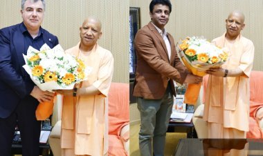 सीएम योगी से मिले नोबेल पुरस्कार विजेता कॉन्स्टेंटिन नोवोसेलोव, इन मुद्दों पर हुई चर्चा... 