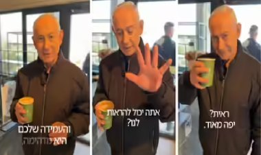 नेतन्याहू ने मौत की अफवाहों का उड़ाया मजाक, पांच उंगलियां दिखाते हुए वीडियो किया पोस्ट