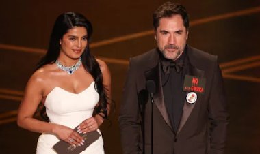 ऑस्कर के मंच पर गूंजा फ्री फिलिस्तीन का नारा, प्रियंका चोपड़ा ने भरी हामी, अमेरिका से लेकर भारत तक वीडियो वायरल 