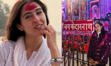 ''सनातन आस्था की घोषणा हलफनामा में करें...'' सारा अली खान के बद्री दर्शन पर मंदिर प्रमुख का बयान