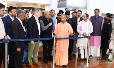 सीएम योगी जांची नोएडा एयरपोर्ट की सुरक्षा, 28 मार्च को पीएम मोदी करेंगे उद्धाटन