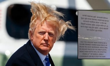 नारंगी बालों वाले मूर्ख के कारण कच्चे तेल की कीमतें आसमान छू रही हैं...