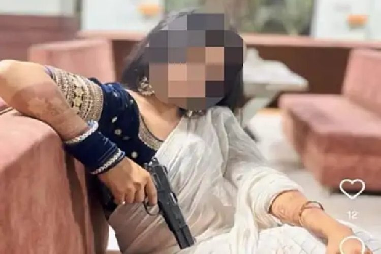 युवती ने SI की सर्विस पिस्टल के साथ इंस्टाग्राम पर डाला वीडियो-फोटो, पुलिस विभाग में खलबली