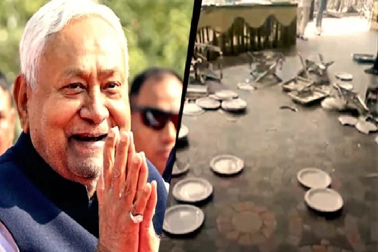 नीतीश के राज्यसभा चुनाव में उतरने पर भड़के कार्यकर्ता, पार्टी कार्यालय में भारी तोड़फोड़ 