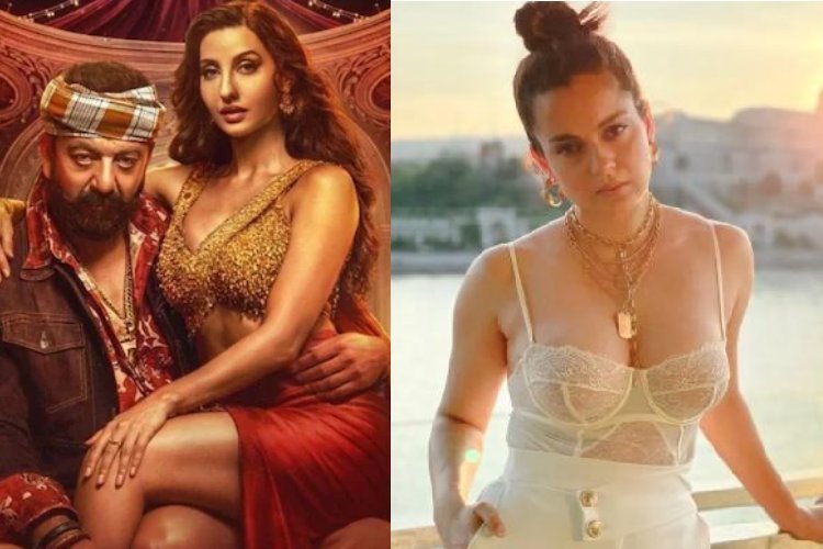 नोरा फतेही और संजय दत्त के आइटम सॉन्ग पर भड़की कंगना, बोलीं- फैमिली के साथ नहीं देख सकती