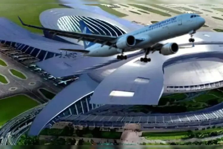 सारस की उड़ान बनी नोएडा इंटरनेशनल एयरपोर्ट की पहचान