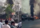 अहमदाबाद में मोटरसाइकिल ओवरटेकिंग पर विवाद, एक युवक की हत्या, भीड़ ने दुकानों-गाड़ियों में लगाई आग