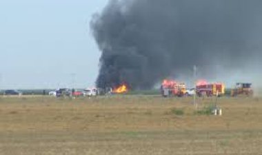 अमेरिका में F-35 फाइटर जेट क्रैश, पायलट बाल-बाल बचा