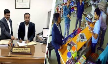 गाजीपुर के दुकानदारों ने फर्जी टैक्स वाले गिरोह के 3 सदस्यों को दबोचा, सरगना फरार