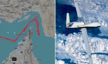 US का 1800 करोड़ का ड्रोन होर्मुज में गुप्त मिशन के दौरान लापता