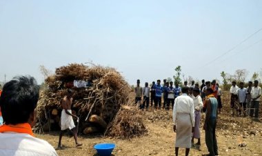 एक ही चिता पर जली 3 मासूम जिंदगियां, तीनों सगे भाई-बहन, पूरा गांव रो पड़ा!