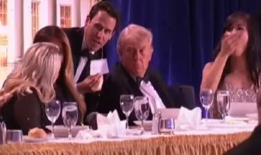 व्हाइट हाउस कॉरेस्पॉन्डेंट्स डिनर में गोलीबारी की घटना के बाद ट्रंप को निकाला गया