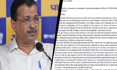 केजरीवाल ने जस्टिस शर्मा के खिलाफ ''सत्याग्रह'' का किया ऐलान