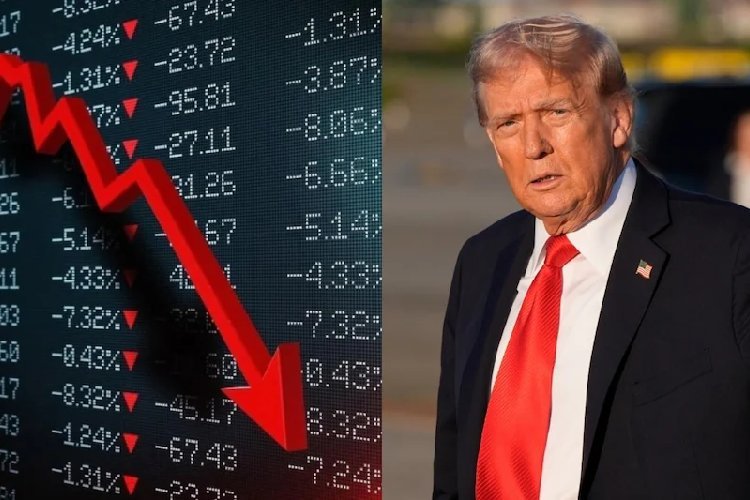 शेयर बाजार में जोरदार गिरावट: ट्रंप के ईरान भाषण से निवेशकों में दहशत, सेंसेक्स 1400 से ज्यादा अंक लुढ़का