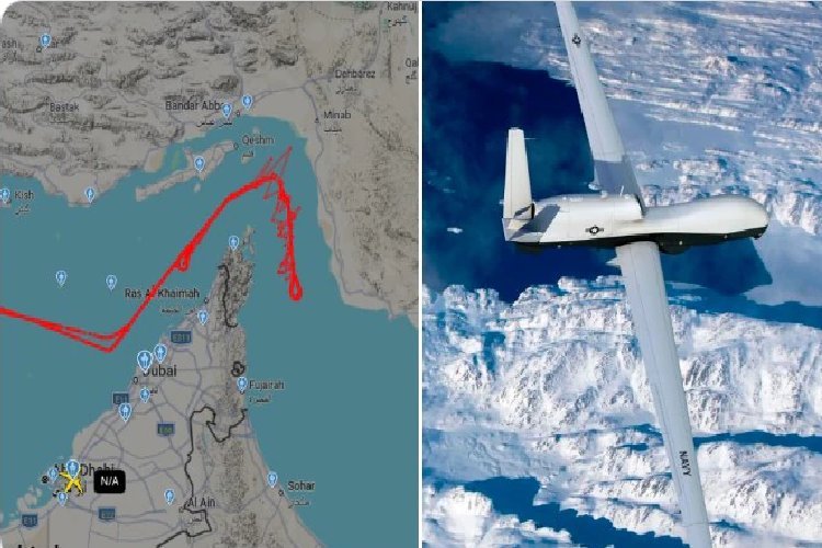 US का 1800 करोड़ का ड्रोन होर्मुज में गुप्त मिशन के दौरान लापता