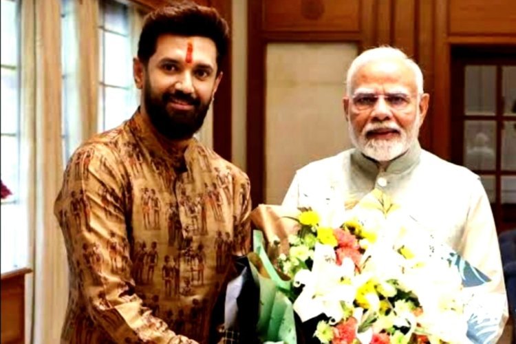 एनडीए में हलचल ! मोदी के हनुमान चिराग पासवान की पार्टी ने किया अकेले चुनाव लड़ने का ऐलान