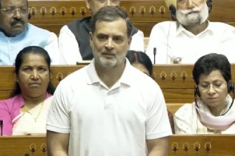 ''PM और मुझे वाइफ से जुड़ी कोई समस्या नहीं है...'' राहुल गांधी की इस चुटकी पर संसद में लगे ठहाके