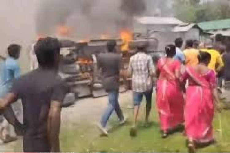 असम-भूटान सीमा पर चिरांग जिले में हुई हिंसक घटना, स्थानीय लोगों और सुरक्षा बलों के बीच झड़प में कई घायल