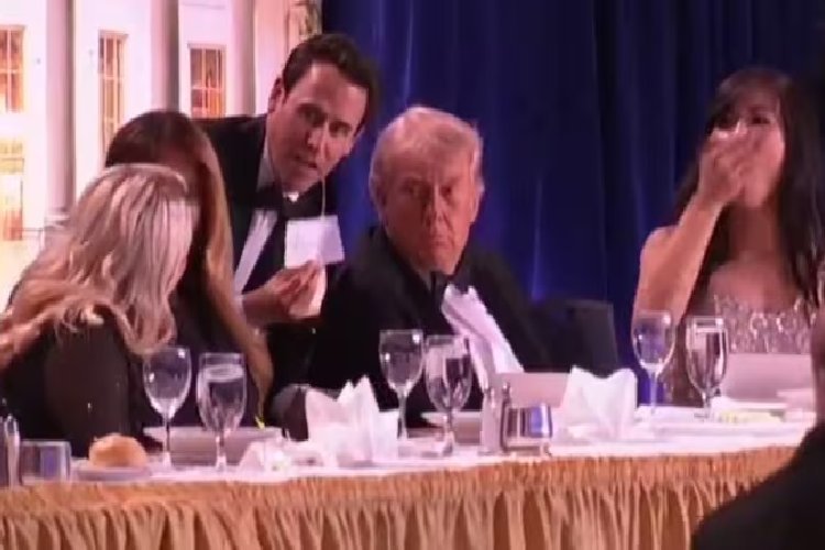 व्हाइट हाउस कॉरेस्पॉन्डेंट्स डिनर में गोलीबारी की घटना के बाद ट्रंप को निकाला गया