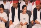 भतीजी की मासूमियत ने पिघलाया अखिलेश का दिल, अंतिम संस्कार में वायरल हुआ भावुक वीडियो