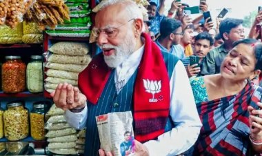 West Bengal Assembly Elections: BJP 150 सीटों पर आगे, TMC 120 पर, जहां PM मोदी ने खाई थी झालमुड़ी, उस सीट का क्या है हाल?