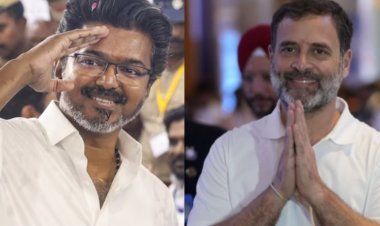 कांग्रेस और वाम दलों से गठबंधन कर सरकार बना सकती है विजय की TVK, राहुल गांधी से तीन बार फोन पर हुई बात