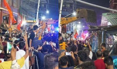पश्चिम बंगाल में उपद्रव, 24 घंटे में 4 हत्या, 2 BJP और 2 TMC के कार्यकर्ता शामिल, बुलडोजर से गिराया गया TMC दफ्तर