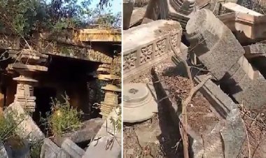 तेलंगाना में आक्रोश: 800 साल पुराना शिव मंदिर स्कूल प्रोजेक्ट के लिए ध्वस्त