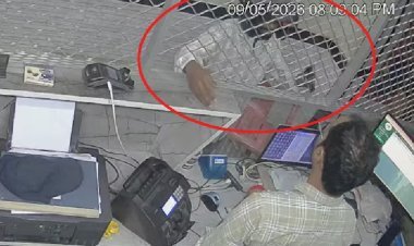 कर्ज में डूबे यूपी के टीचर ने दुकानदार पर पिस्तौल तानी, पैसे के लिए गिड़गिड़ाया, वीडियो वायरल