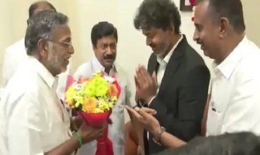 तमिलनाडु में नई सियासी हलचल, CM विजय ने AIADMK बागियों से की मुलाकात