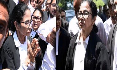 काले कोट पहनते ही आ पड़ी आफत ! ममता बनर्जी को कोर्ट में देखकर लगे 