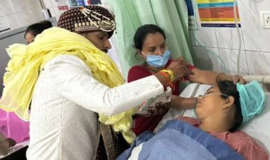 पूजा ICU में ज़िंदगी मौत से लड़ रही थी, तभी सनी यादव ने विवाह फिल्म की तरह ली एंट्री, अस्पताल में बंटने लगी मिठाई
